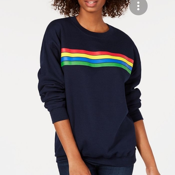 - Modern lux rainbow sweatshirt - Picture 1 of 4